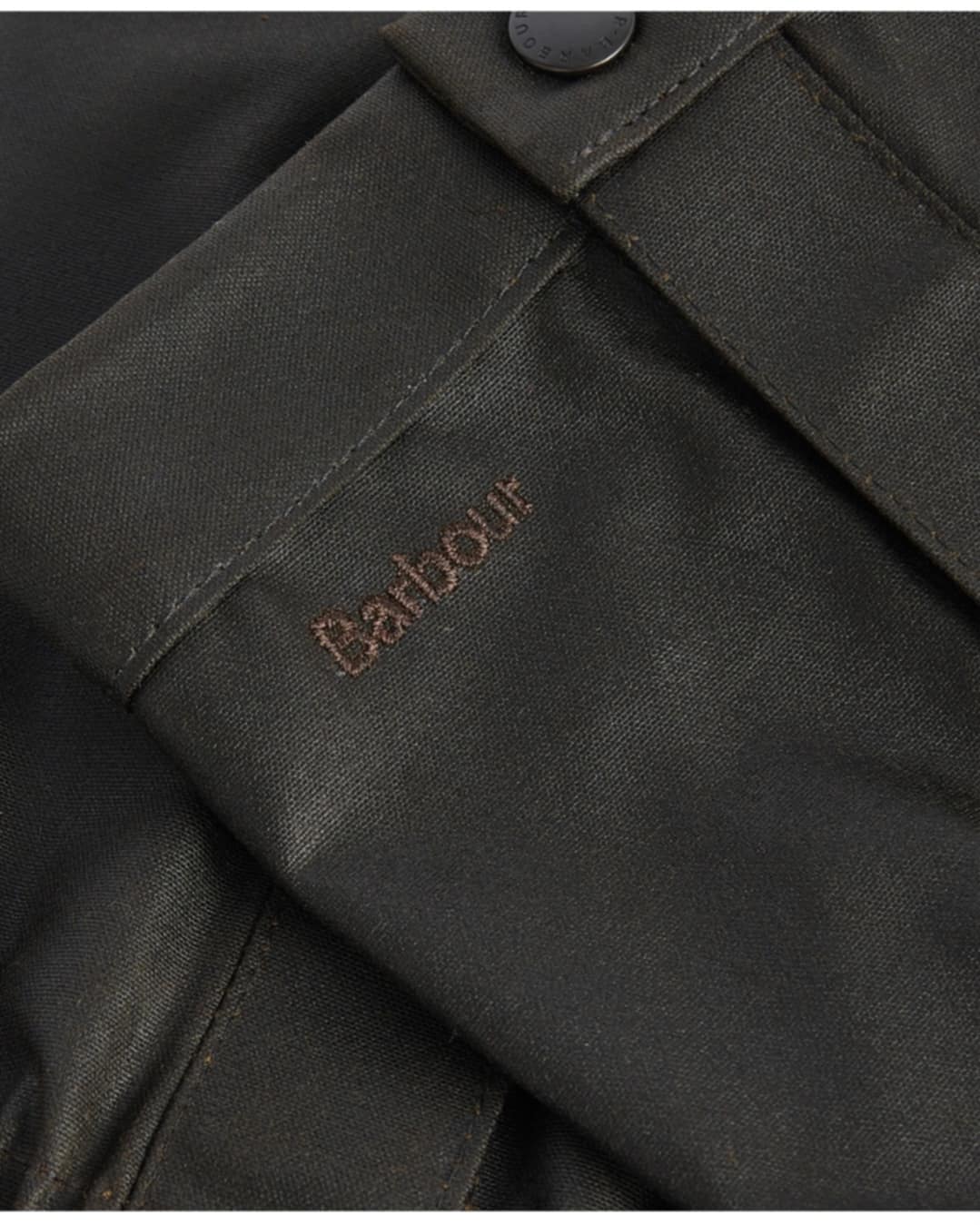 BARBOUR WAX COTTON GAITER