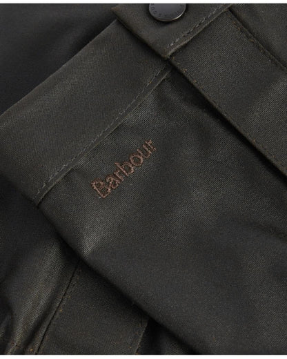 BARBOUR WAX COTTON GAITER