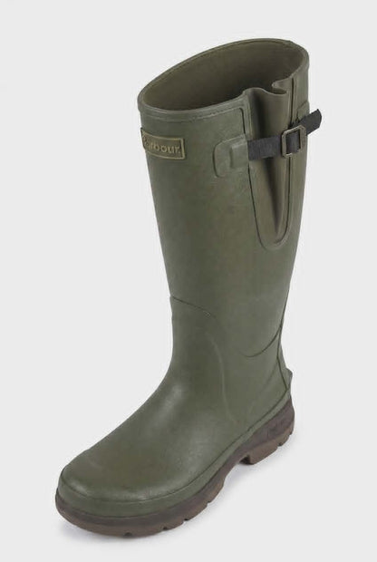 BARBOUR HAIL OLIVE RUBBERLAARZEN