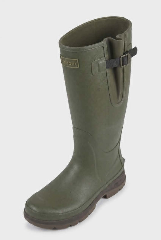 BARBOUR HAIL OLIVE RUBBERLAARZEN