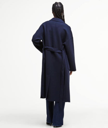 BARBOUR RACHEL WOOL WRAP COAT