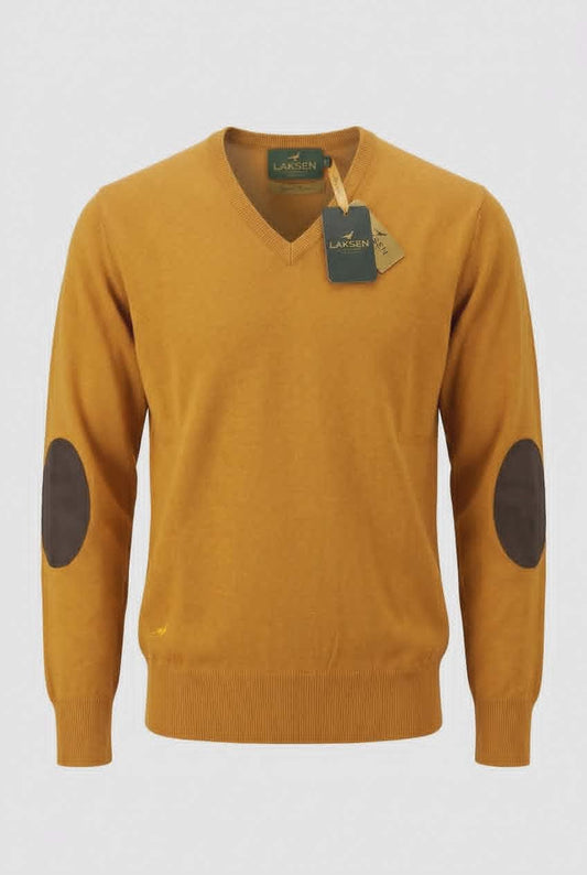 LAKSEN DAMES MERINO V-NEK