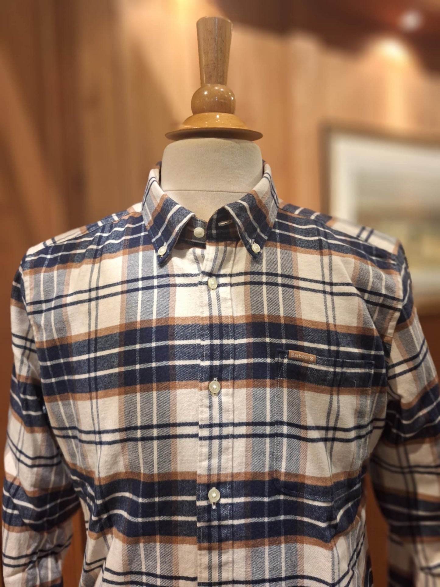 BARBOUR PORTDOWN TAILORED CHECKED SHIRT