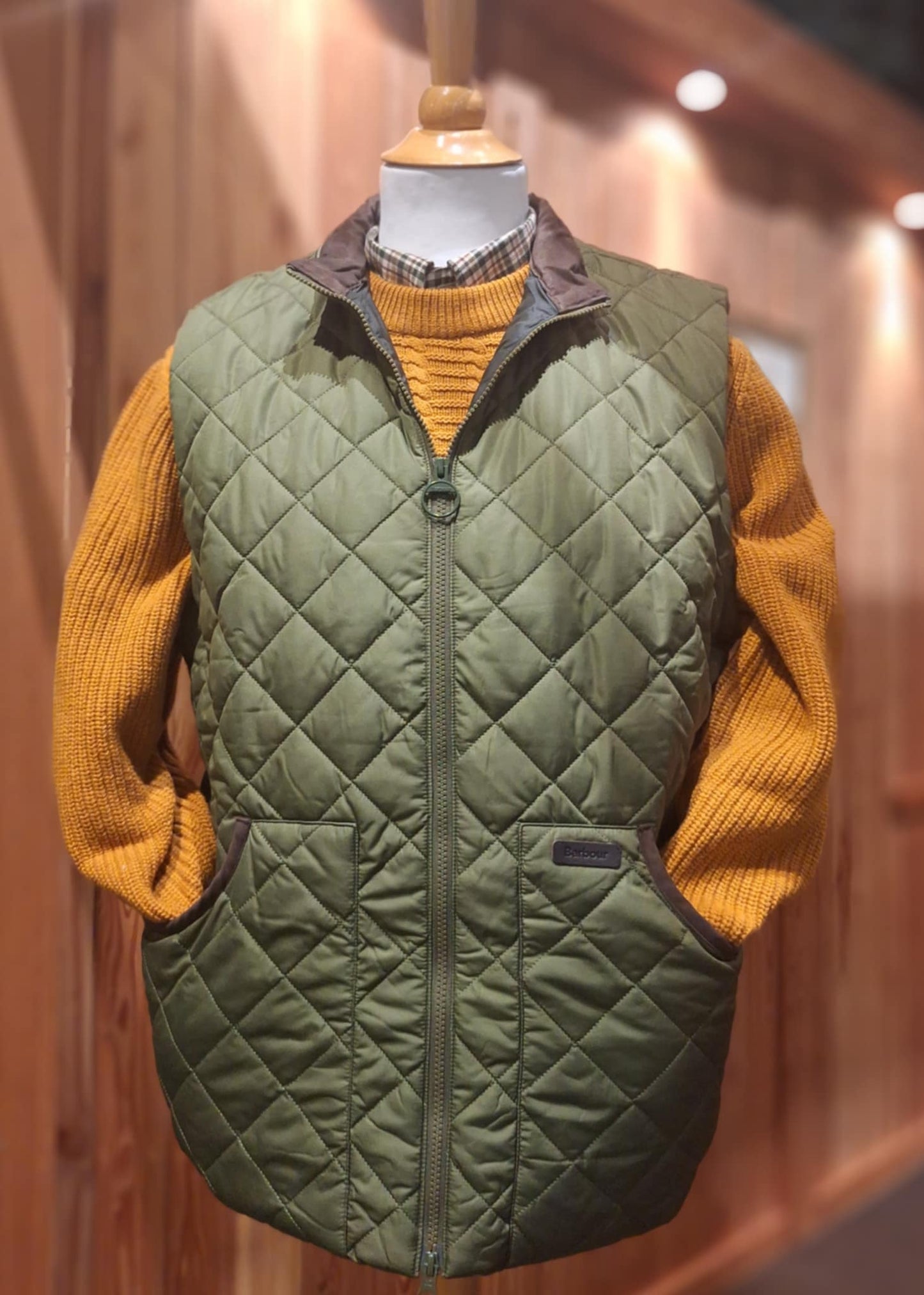 BARBOUR CLEVELAND CREW NECK SWEATER