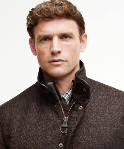BARBOUR HEREFORD TWEED WOOL JACKET