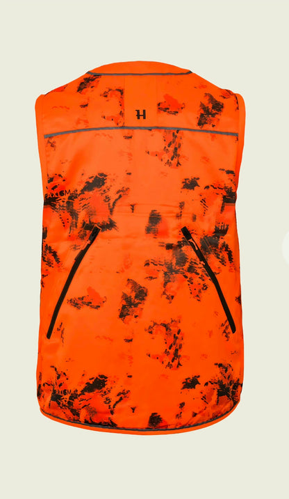 Härkila Wildboar Pro Blaze camo waistcoat