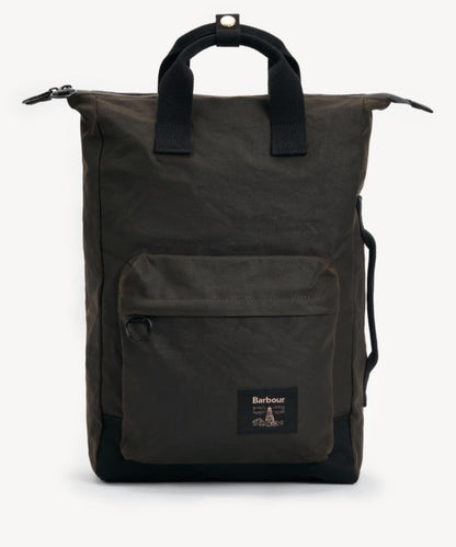 BARBOUR FIELD WAX BACKPACK