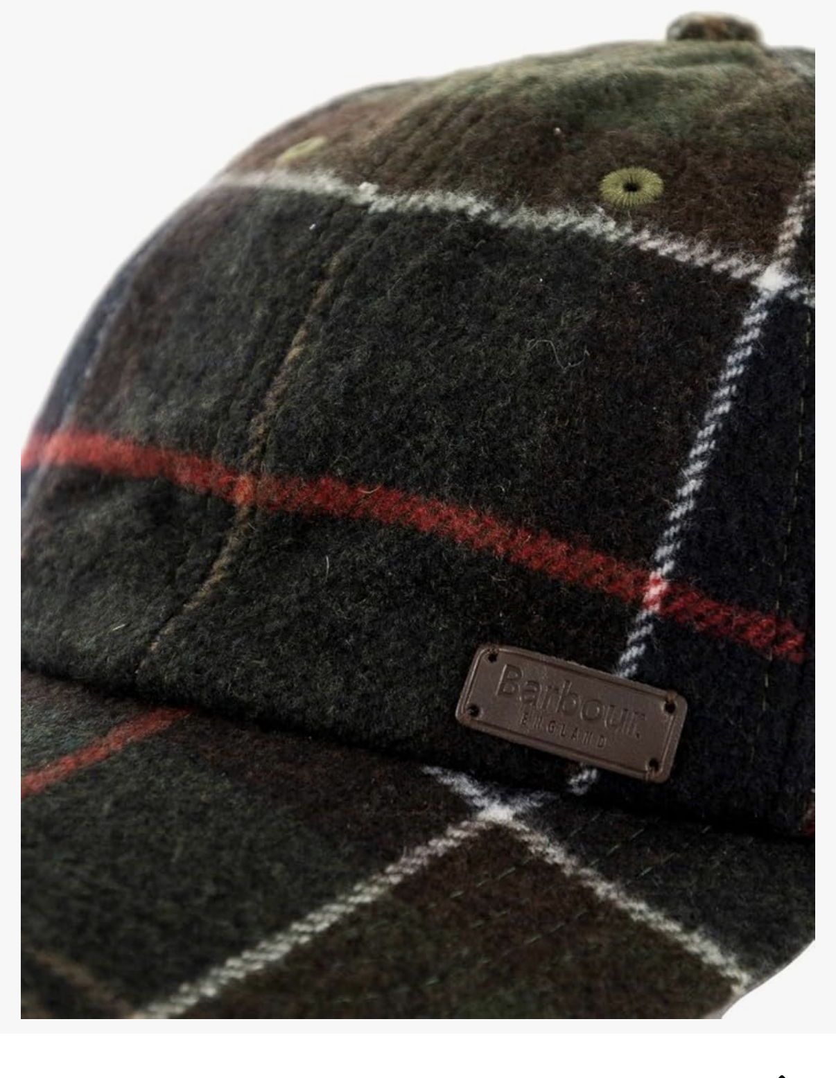 BARBOUR GALINGALE TARTAN CAP