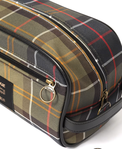 BARBOUR TARTAN WASHBAG