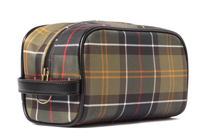 BARBOUR TARTAN WASHBAG