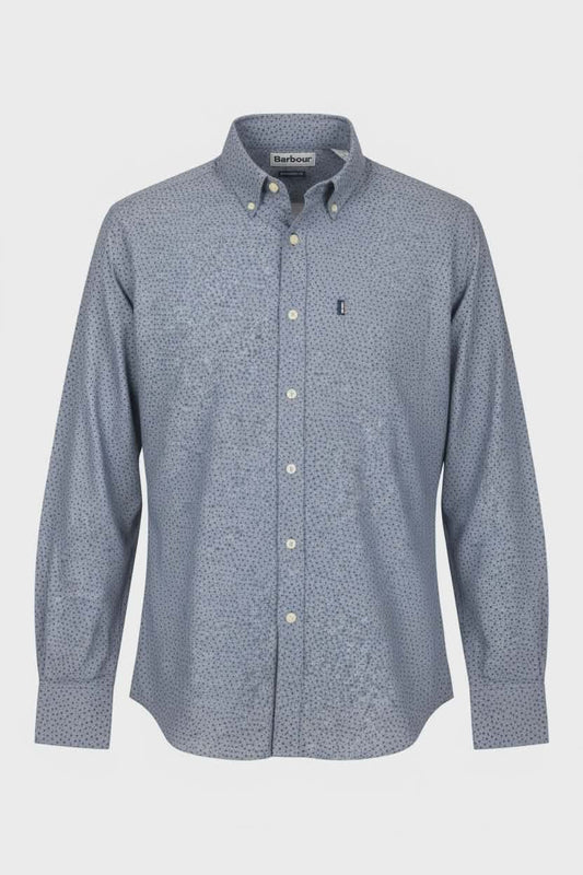 HEMD BARBOUR KATOEN JEANSLOOK