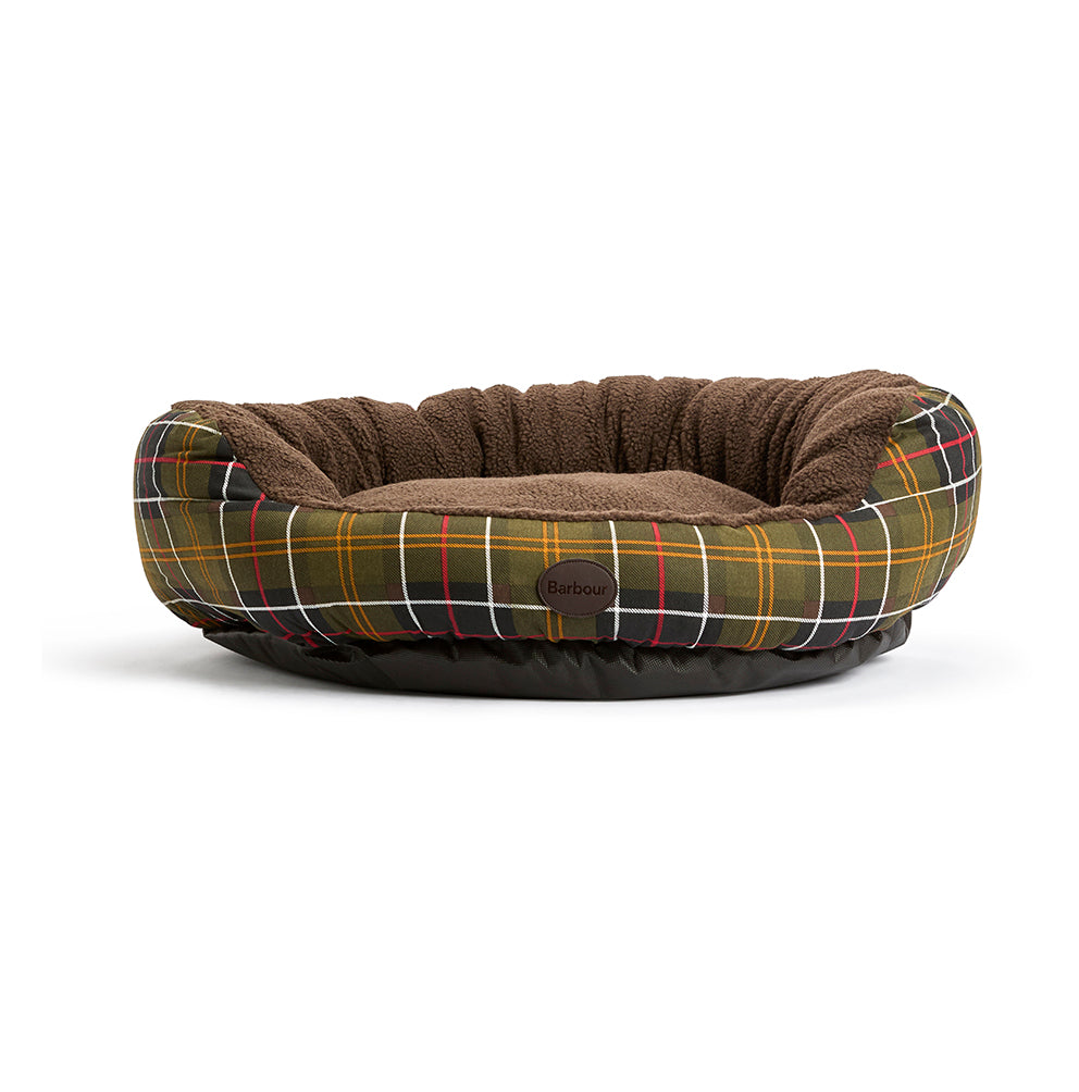 BARBOUR DOG SNUGGLE BED 35"