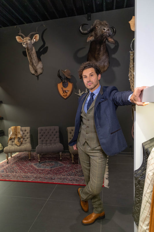 GILET LAKSEN TWEED LAIRD