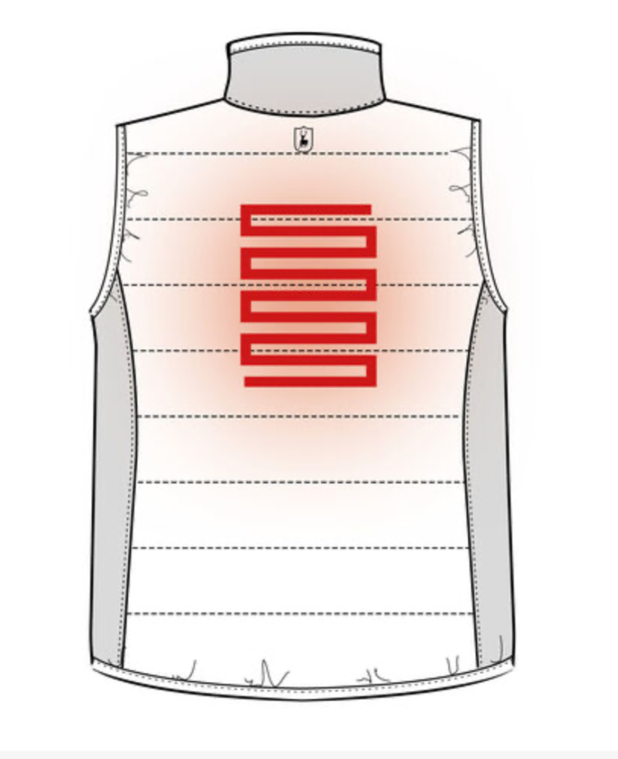 DEERHUNTER  HEAT PADDED WAISTCOAT