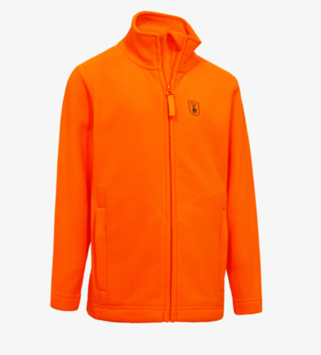 DEERHUNTE LIGHT ZIP FLEECE FLUO ORANJE