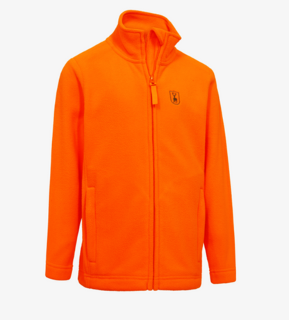 DEERHUNTE LIGHT ZIP FLEECE FLUO ORANJE