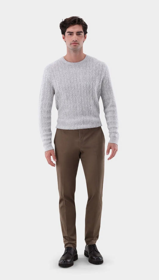 VAN LAACK CHINO HILGER WARM OLIVE BROWN