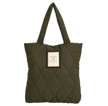 BARBOUR MARIAH QUILTED TOTE BAG