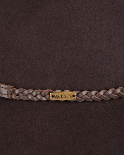 BARBOUR TACK FEDORA HAT BRUIN