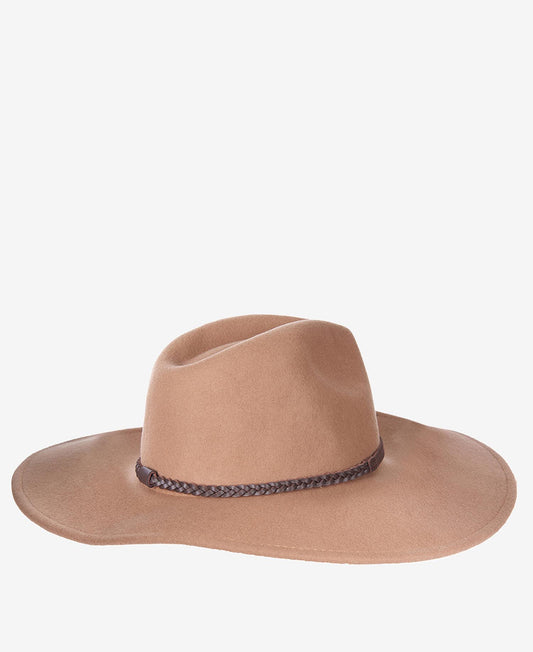 BARBOUR TACK FEDORA HAT BEIGE