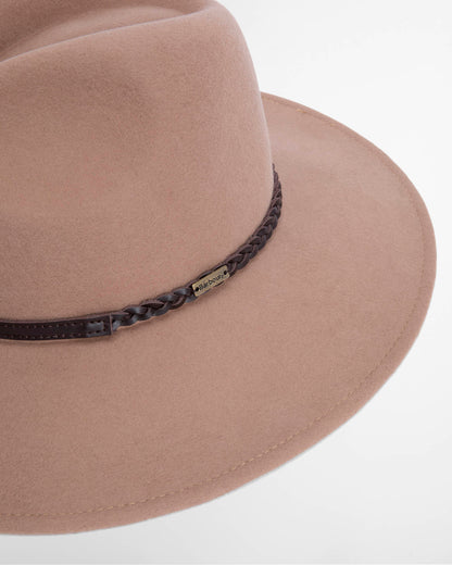 BARBOUR TACK FEDORA HAT BEIGE