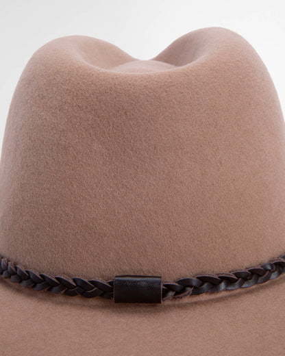 BARBOUR TACK FEDORA HAT BEIGE