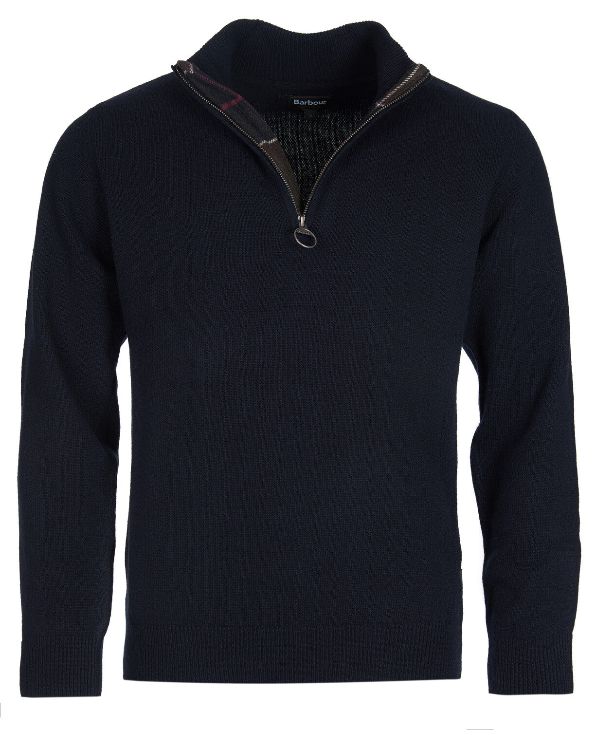 BARBOUR HOLDEN HALF ZIP KNITTED JUMPER