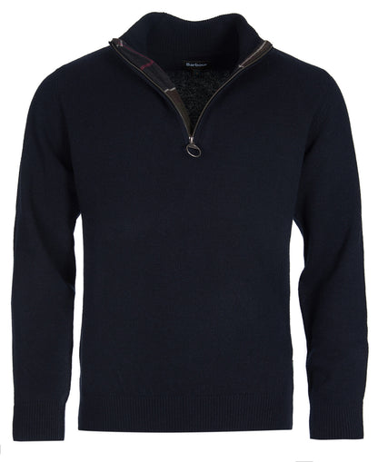 BARBOUR HOLDEN HALF ZIP KNITTED JUMPER