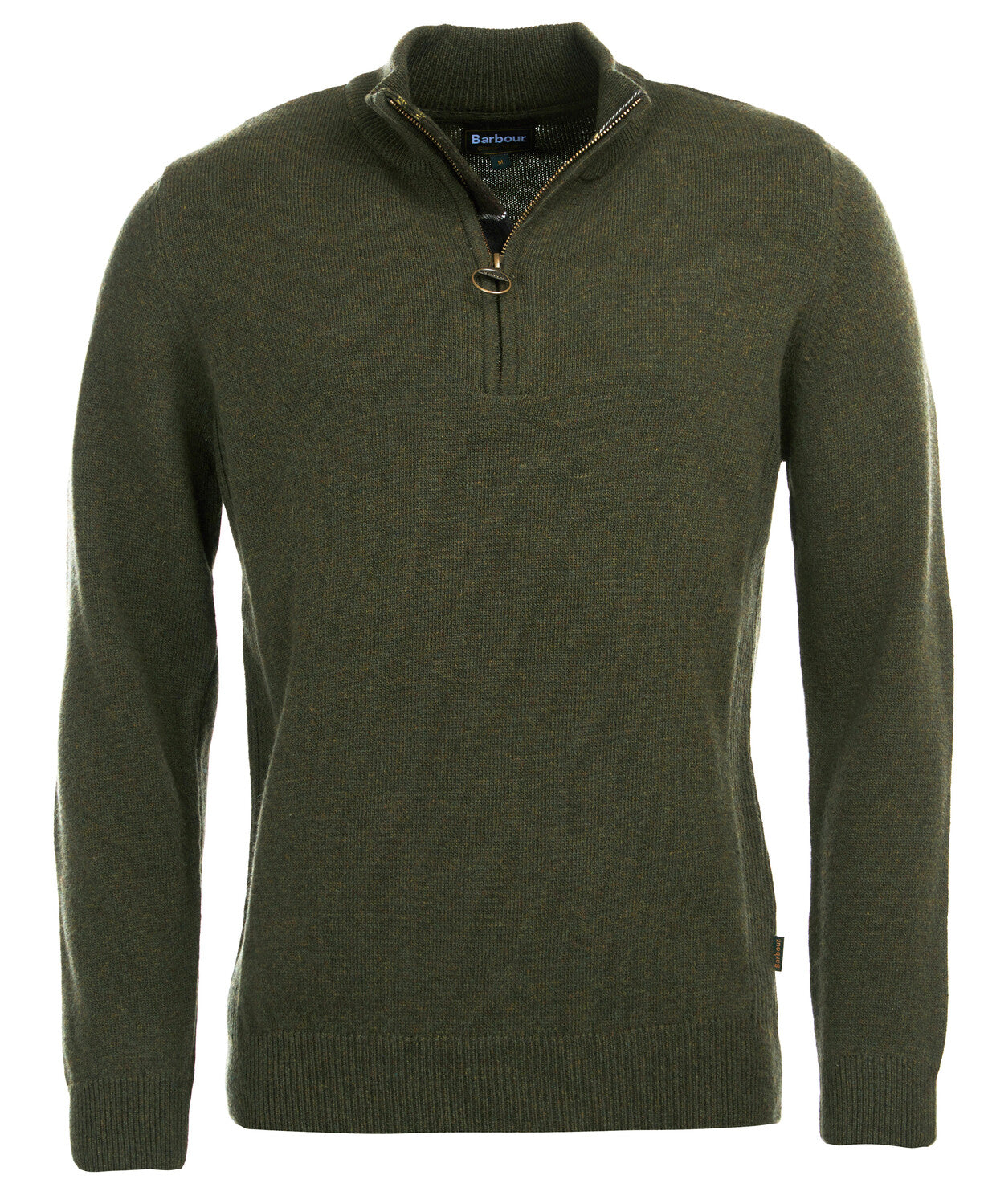 BARBOUR HOLDEN HALF ZIP KNITTED JUMPER