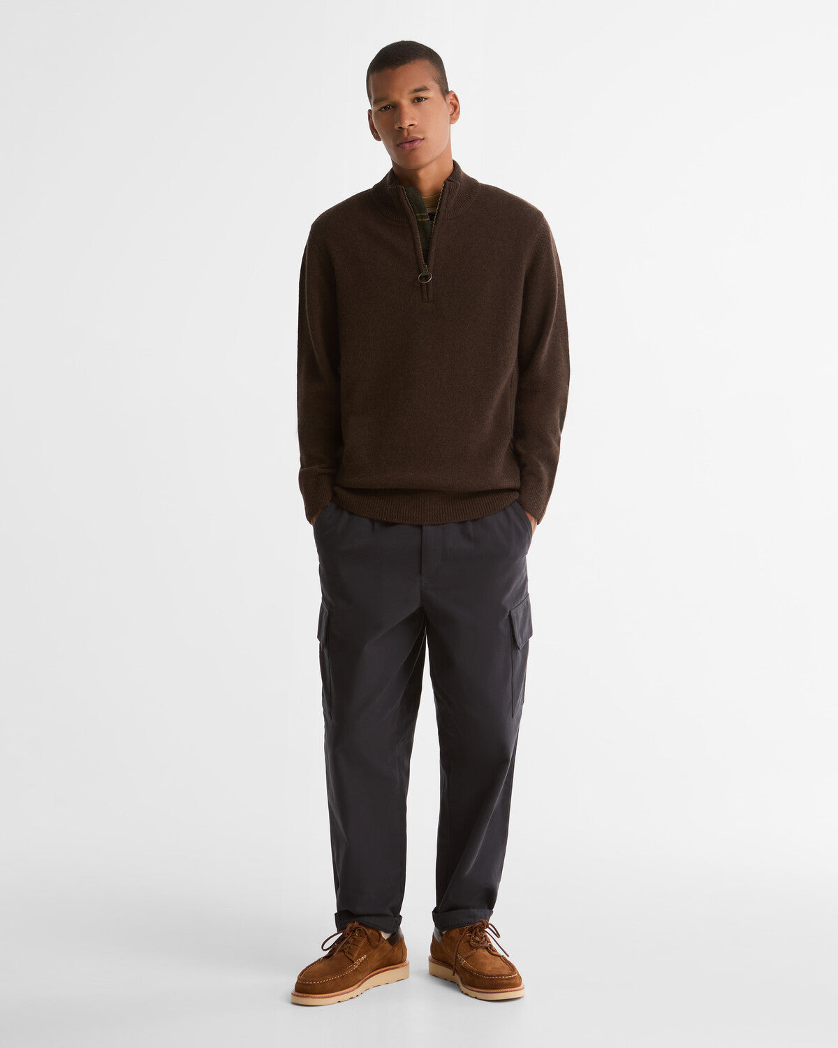 BARBOUR HOLDEN 1/4 ZIP