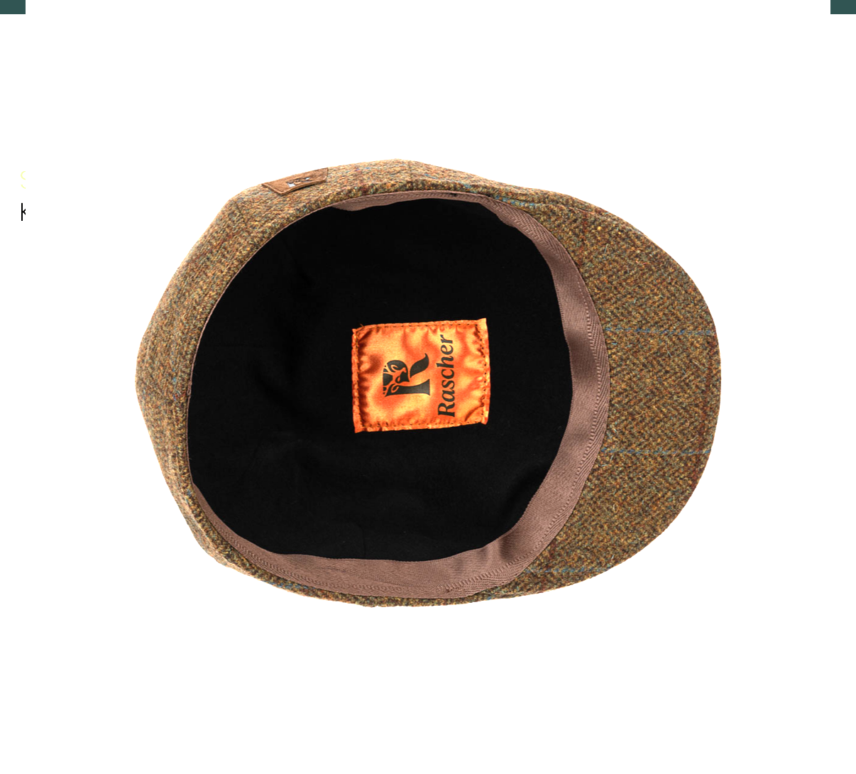 RASHER JACHTPET HARRIS TWEED