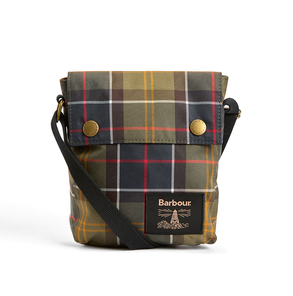 BARBOUR TORRIDON TARTAN FLIGHT BAG