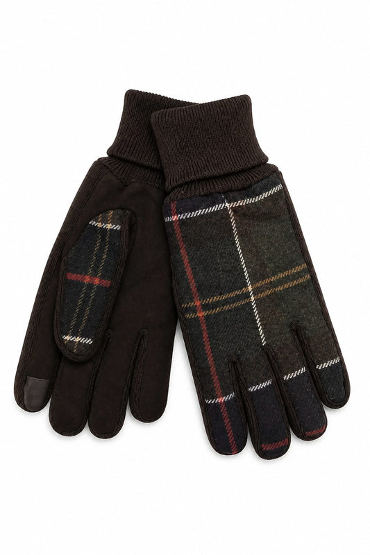 BARBOUR HACKNEY TARTAN GLOVES