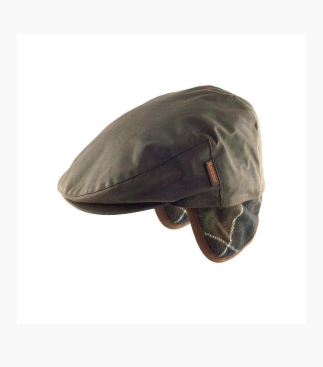 BARBOUR CHEVIOT WAX FLAT CAP