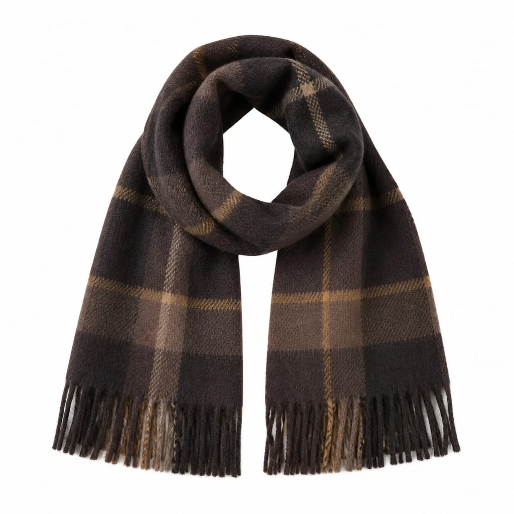 BARBOUR SJAAL WOL&CASHMERE
