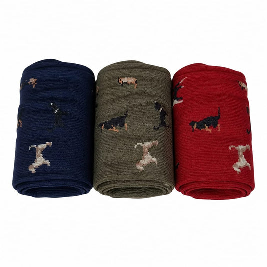 BARBOUR MULTI DOG SOCKS GIFT BOX