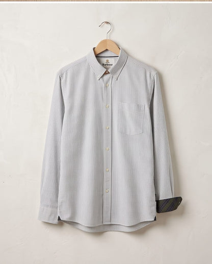 BARBOUR AUTHENTIC STRIPED OXFORD SHIRT
