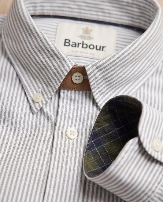 BARBOUR AUTHENTIC STRIPED OXFORD SHIRT