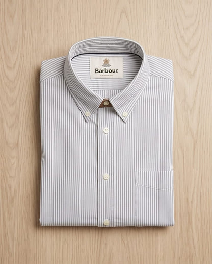 BARBOUR AUTHENTIC STRIPED OXFORD SHIRT