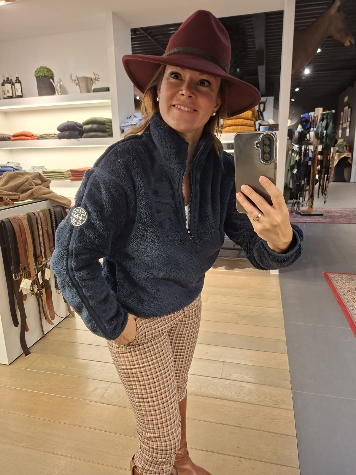 HVP FLEECE ROSINE