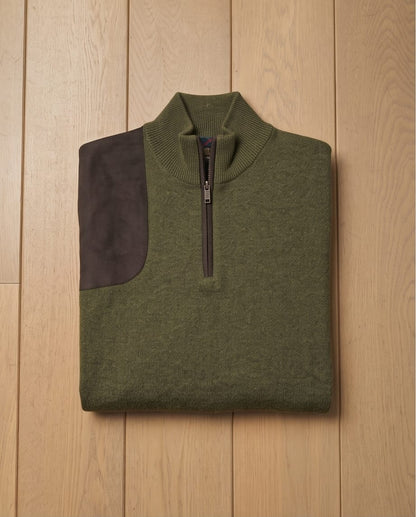 BARBOUR WHITWORTH HALF ZIP SWEATER