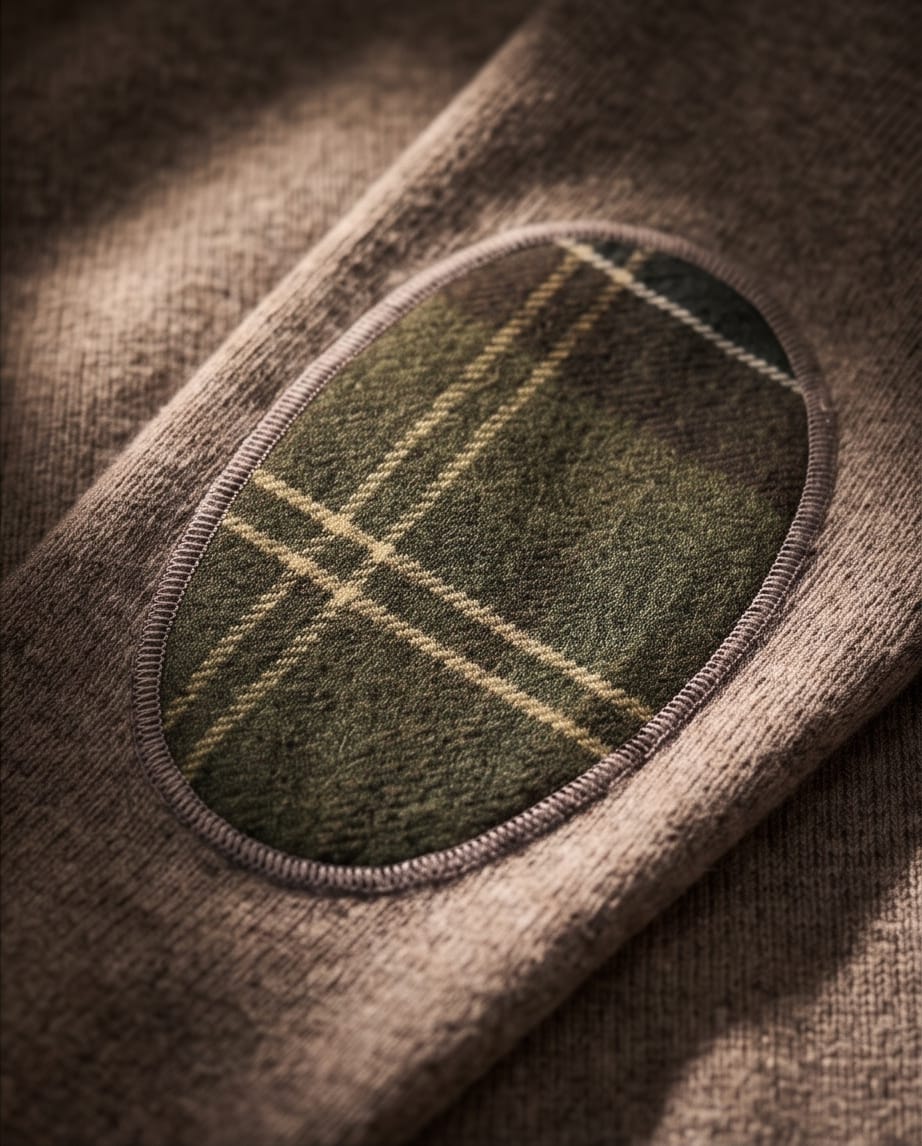 BARBOUR HOLDEN 1/4 ZIP TAUPE