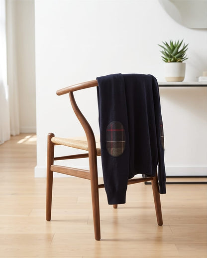 BARBOUR HOLDEN 1/4 ZIP NAVY