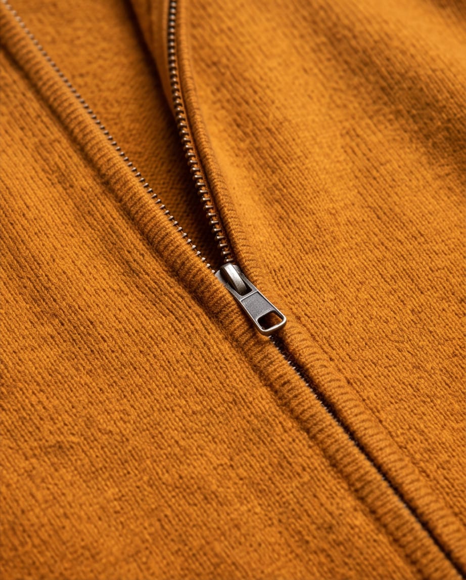 OSBORNE WINDPROOF CARDIGAN 100% LAMSWOL