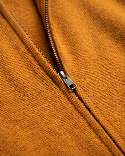 OSBORNE WINDPROOF CARDIGAN 100% LAMSWOL