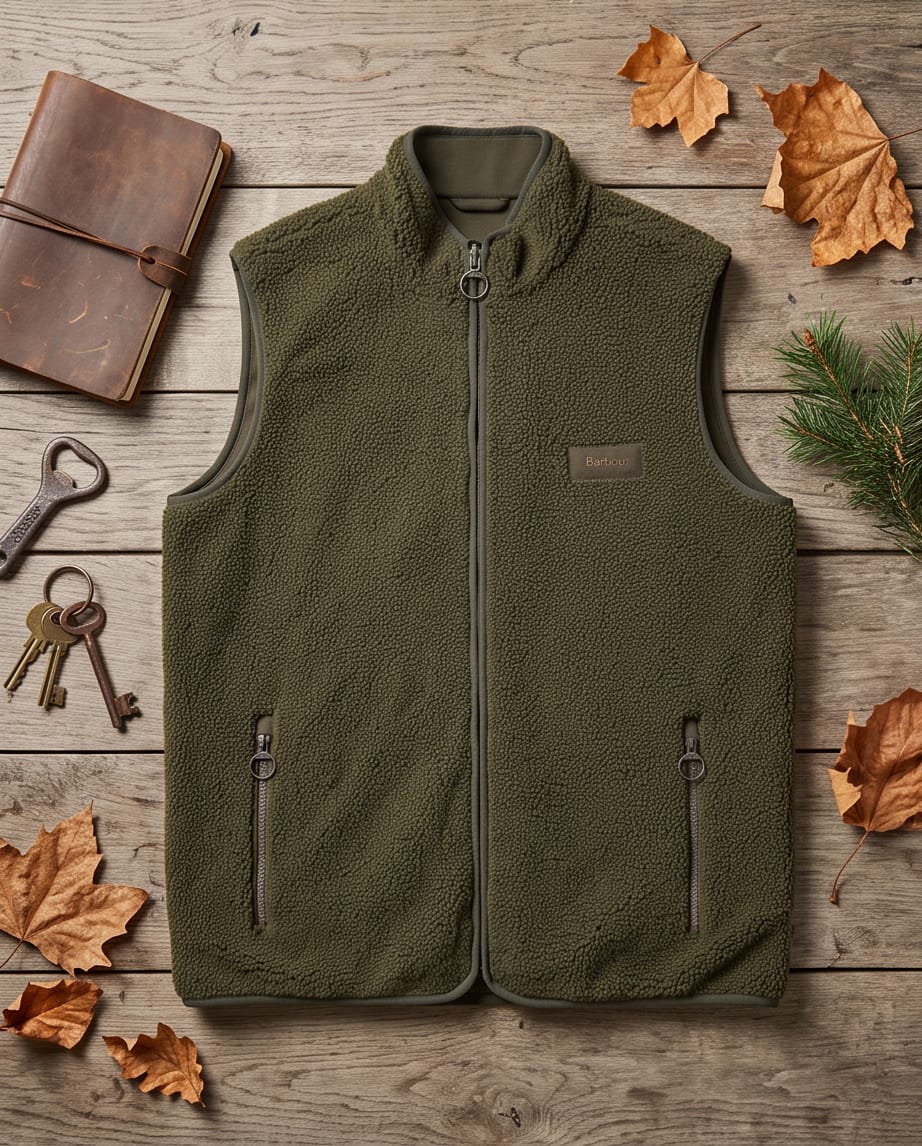 BARBOUR REVERSIBLE FLEECE GILET