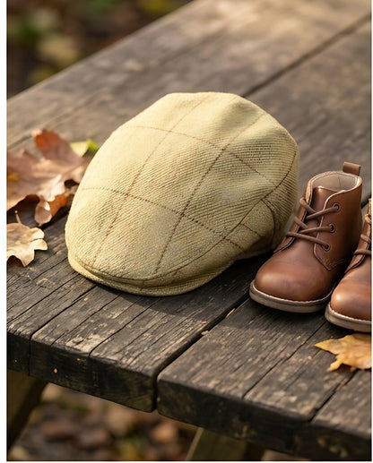 ALAN PAINE Rutland Children's Cap in Lichen