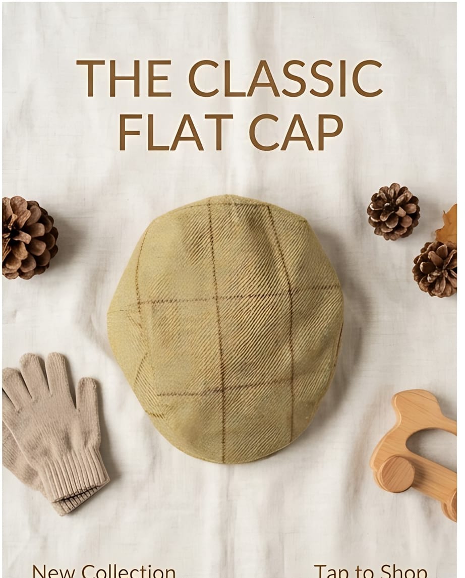 ALAN PAINE Rutland Children's Cap in Lichen