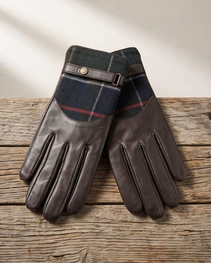 BARBOUR DEE TARTAN GLOVES (dame)