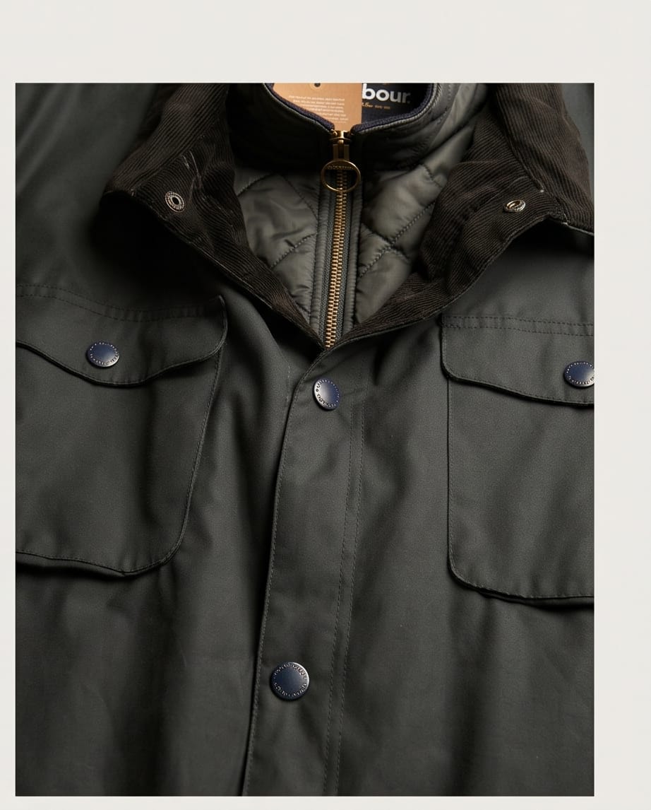 BARBOUR OGSTON WAX JACKET
